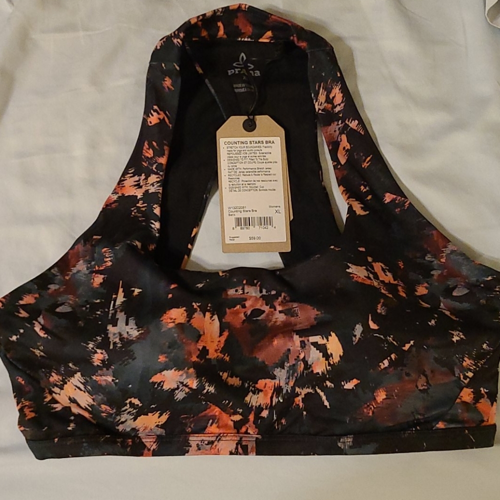 NWT Prana Counting Stars Bra